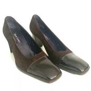 Ralph Lauren collection purple label pump heel 9.5